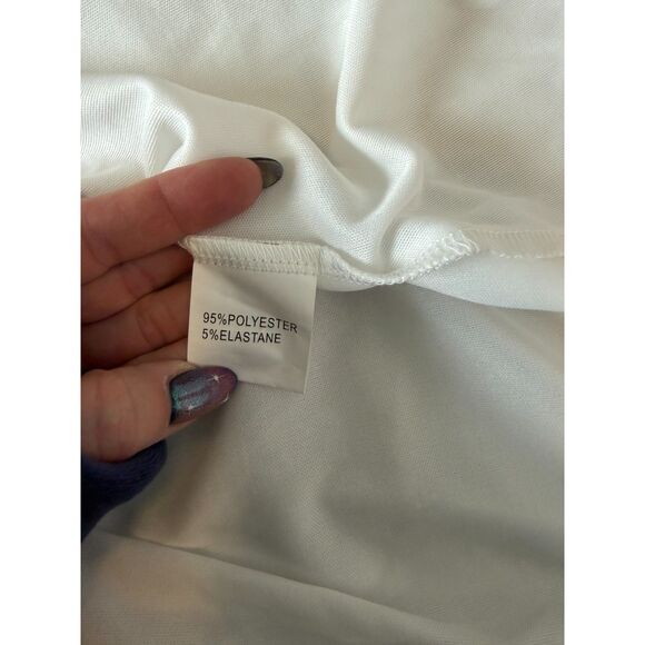 Brand Unknown White Lace Dress with Train, Wedding Party dress, Sizee 4-6? - Picture 13 of 14